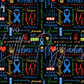 Printed Vinyl - Autism Awareness