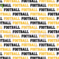Printed Vinyl - Football - Black and Gold