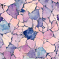 Printed Vinyl - Cracked Crystals