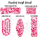 Printed Vinyl - Heart Confetti