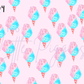 Printed Vinyl - Cotton Candy