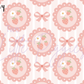 Printed Vinyl - Whimsy Strawberry Collection