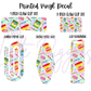 Printed Vinyl - Back to School - School Supplies