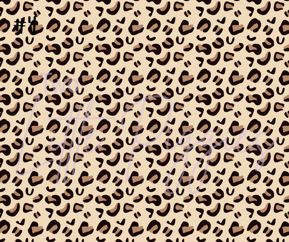 Printed Vinyl - Animal Safari