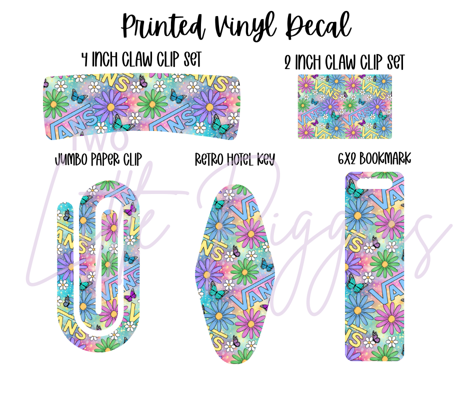 Printed Vinyl - Springtime VANS