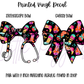 Printed Vinyl - Neon Cowgirl Boots