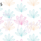 Printed Vinyl - Springtime Flowers