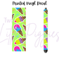 Printed Vinyl - Neon Ice Cream