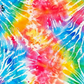 Printed Vinyl - Tie Dye Collection