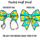 Printed Vinyl - Back to School - Pencil Bows