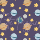 Printed Vinyl - Outerspace
