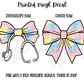 Printed Vinyl - Pastel Fur
