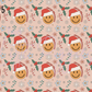 Printed Vinyl - Groovy Xmas