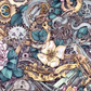 Printed Vinyl - Colorful Steampunk