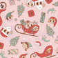 Printed Vinyl - Groovy Retro Christmas