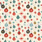 Printed Vinyl - 50s Christmas