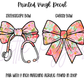 Printed Vinyl - Preppy Floral