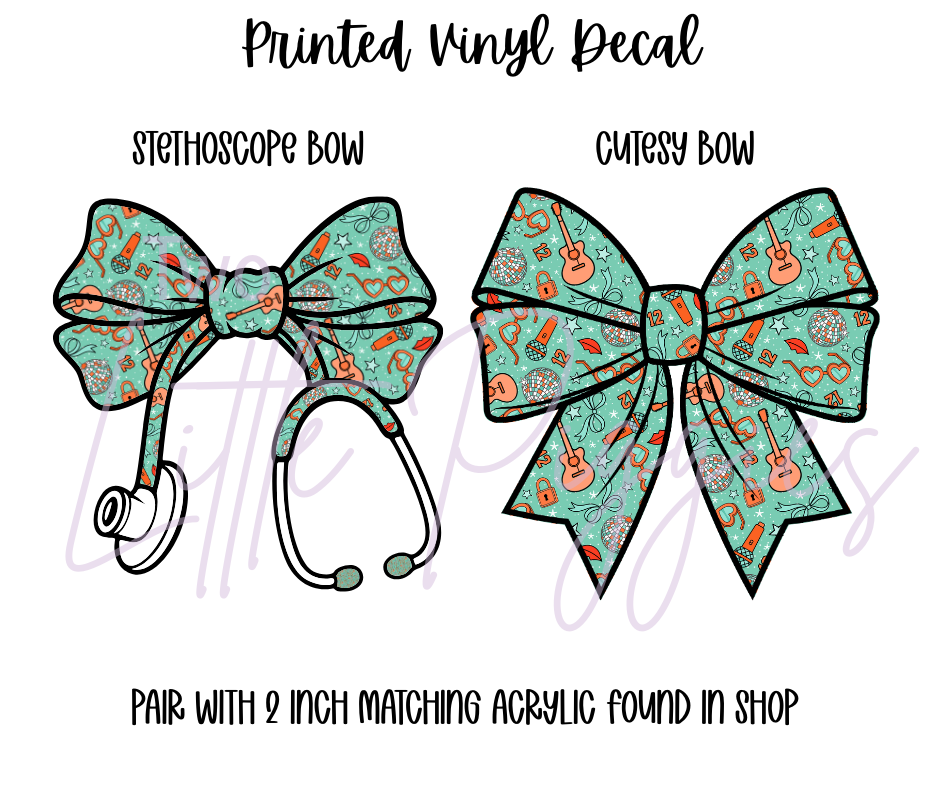 Printed Vinyl - Showgirl