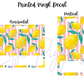 Printed Vinyl - Striped Fruit