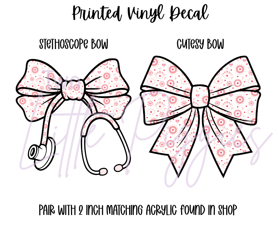 Printed Vinyl - Valentine - Evil Eye