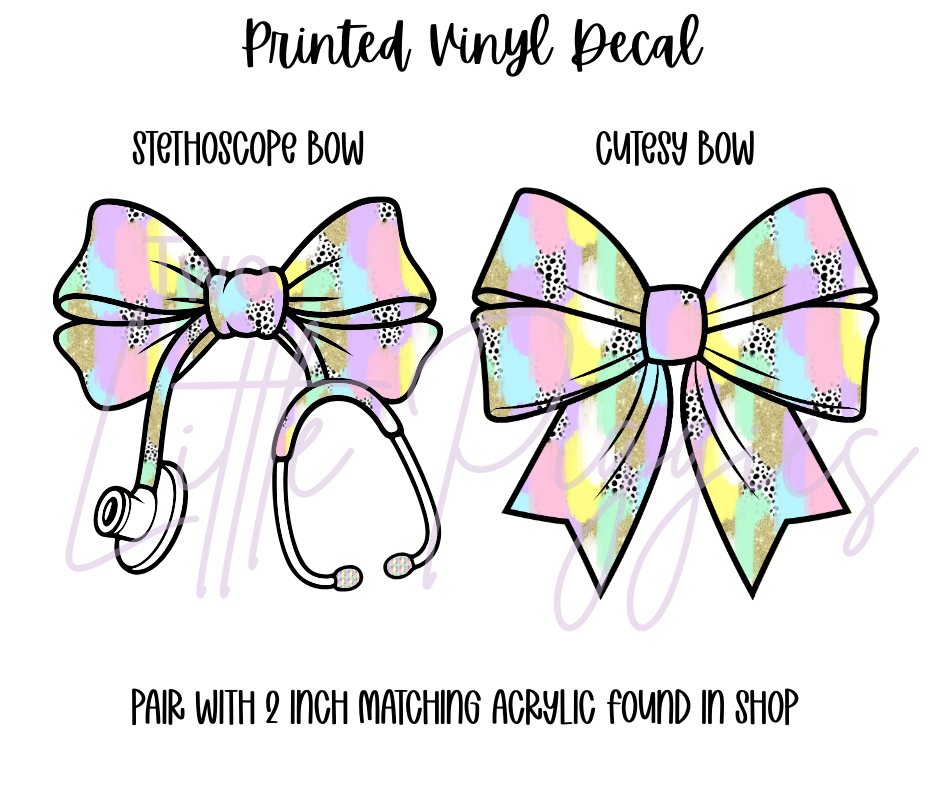 Printed Vinyl - Brushstroke - Easter