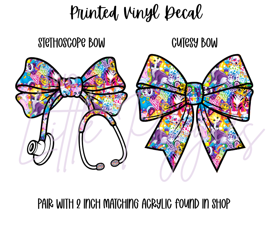 Printed Vinyl - 90's - Lisa Frank
