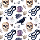 Printed Vinyl - Halloween Gothic Collection