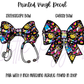 Printed Vinyl - 90's - Lisa Frank - Black
