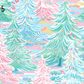 Printed Vinyl - Preppy Christmas Trees