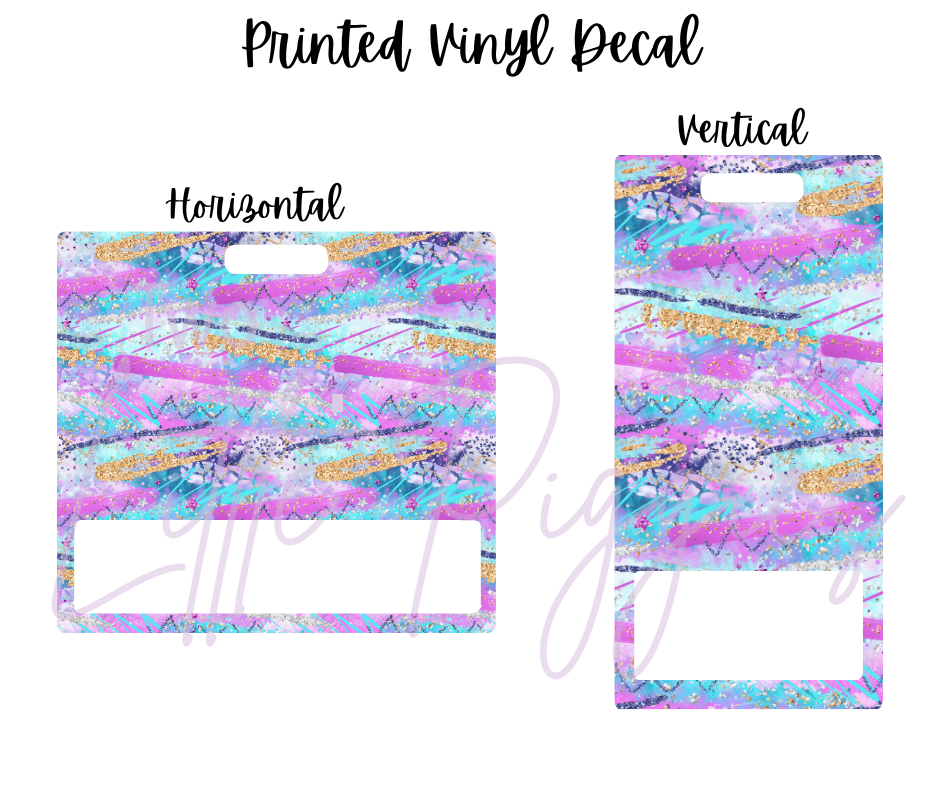 Printed Vinyl - Electric Skies