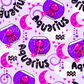 Printed Vinyl - Cutesy Zodiac