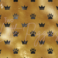 Printed Vinyl - Taurus - Black and Gold