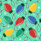 Printed Vinyl - Christmas Lights