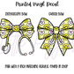 Printed Vinyl - Cutesy Smiles and Daisies