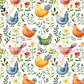 Printed Vinyl - Chickens 2