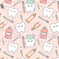 Printed Vinyl - Happy Teeth Collection