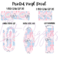 Printed Vinyl - Crosses and Bows