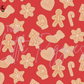 Printed Vinyl - Gingerbread Christmas