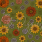 Printed Vinyl - Burgundy Fall Floral