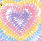 Printed Vinyl - Pastel Tie Dye