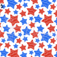 Printed Vinyl - 4th of July - Stars and Bows