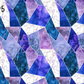Printed Vinyl - Watercolor - Blue and Purple