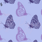 Printed Vinyl - Wisteria