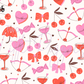 Printed Vinyl - Boho Valentine
