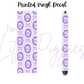 Printed Vinyl - Coquette Flowers