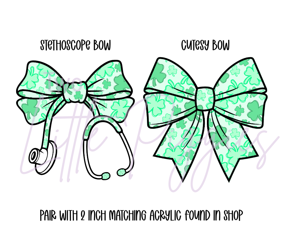 Printed Vinyl - St. Patrick's - Doodle