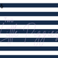 Printed Vinyl - Christmas - Navy and Berry