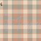 Printed Vinyl - September Plaid