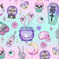 Printed Vinyl - Halloween - Pastel Goth