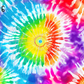 Printed Vinyl - Rainbow Tie Dye